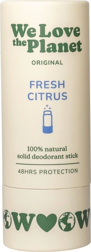 We Love The Planet  Fresh Citrus Deo, Deo Stick (40g)