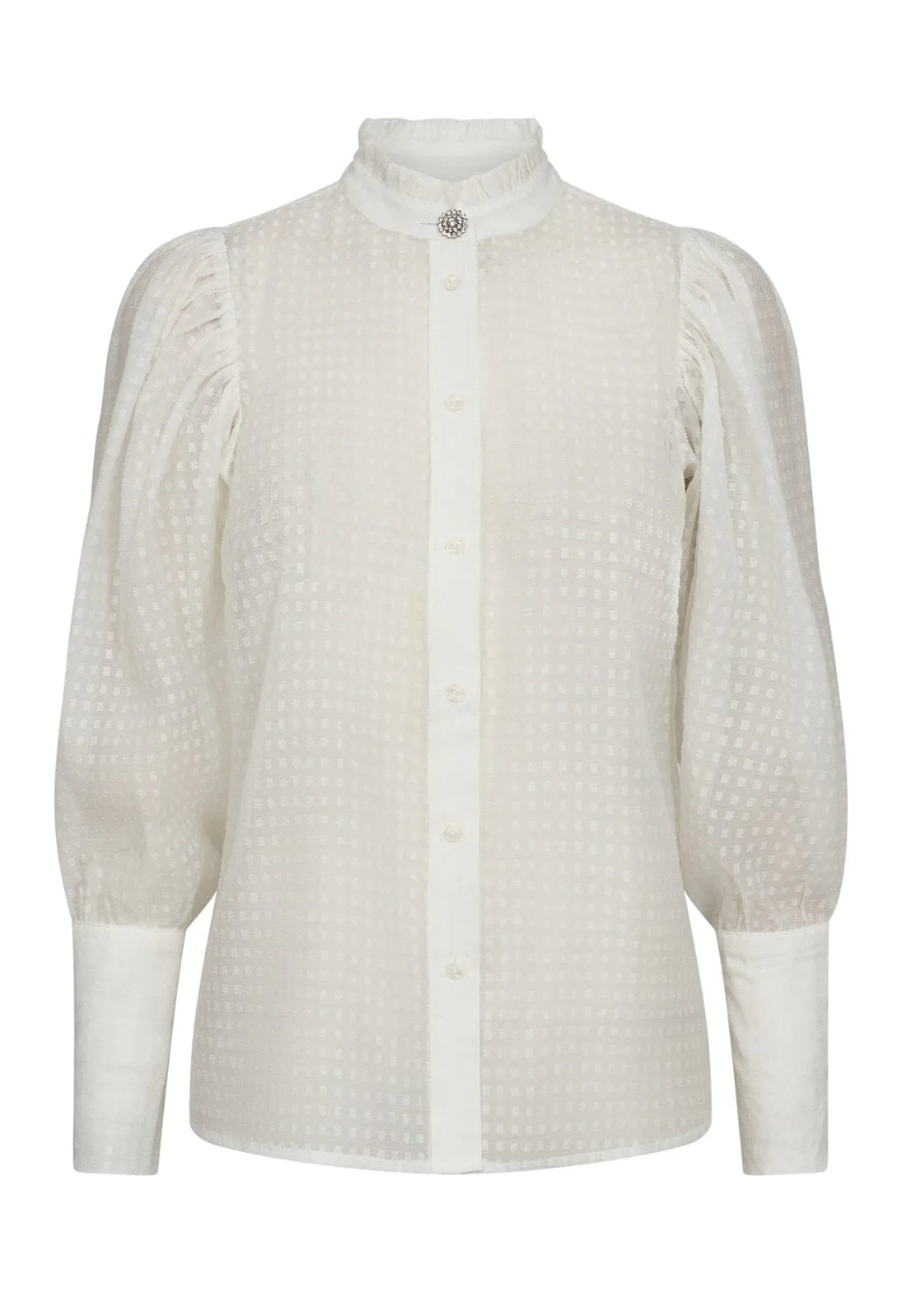 Co´Couture Orioncc Organza Puff Shirt 35654