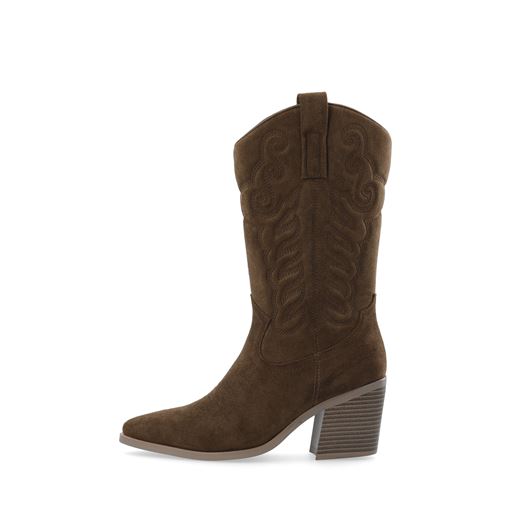 Bianco BIANora Western Mid Støvler, Dark Brown, 41