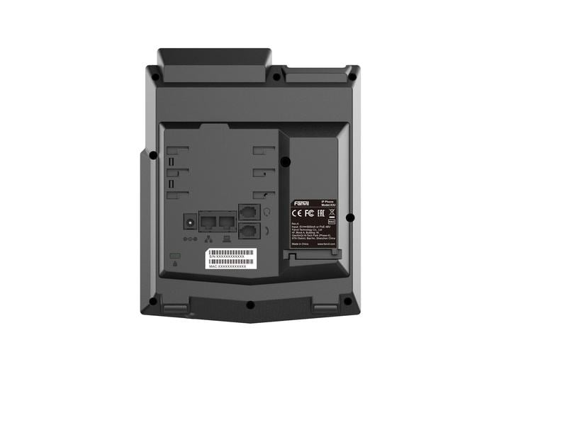 Fanvil Tischtelefon X3U Schwarz X3U Enterprise IP-Telefon