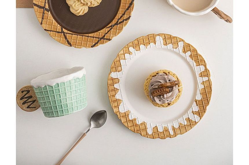 Kawa Simaya - Bakkerijkeramiek bord / drinkbeker (diverse ontwerpen)