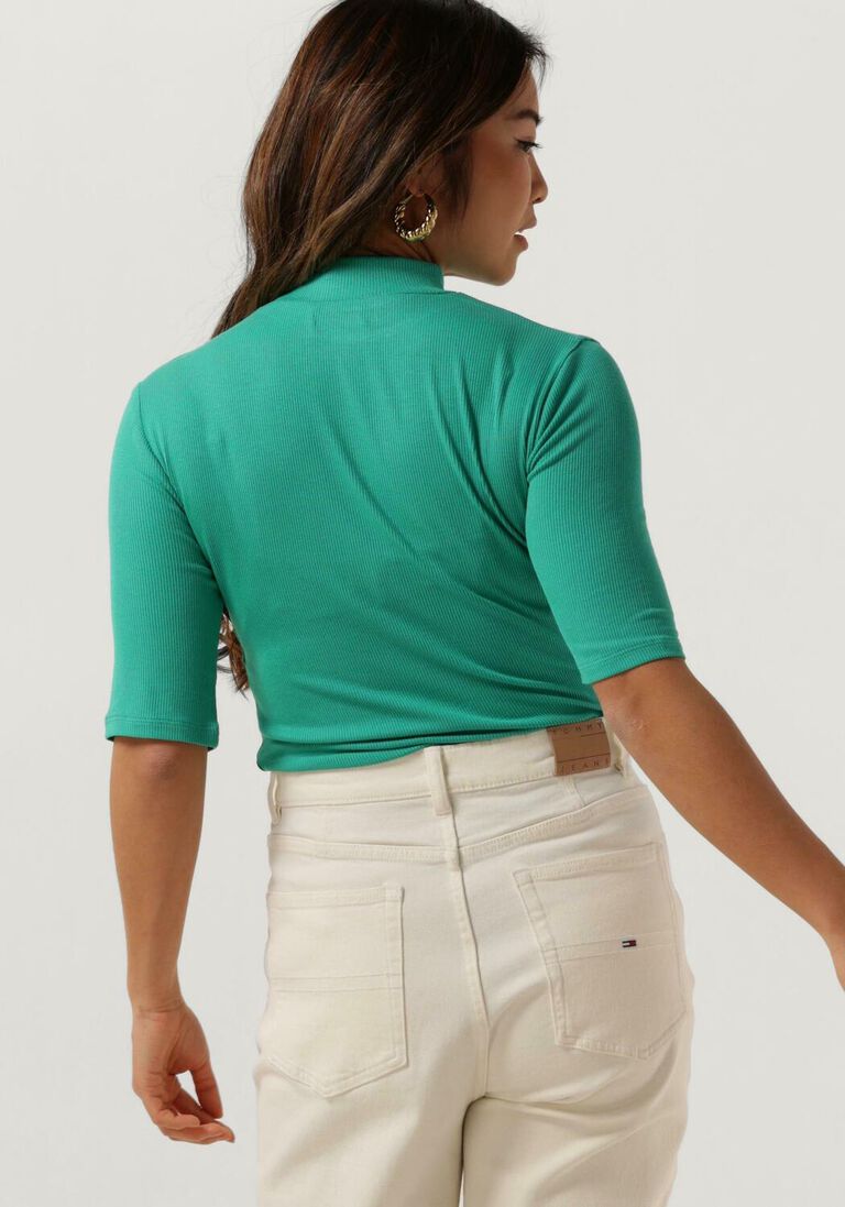 MODSTR\u00D6M groene modstr&ouml;m top krown t-shirt