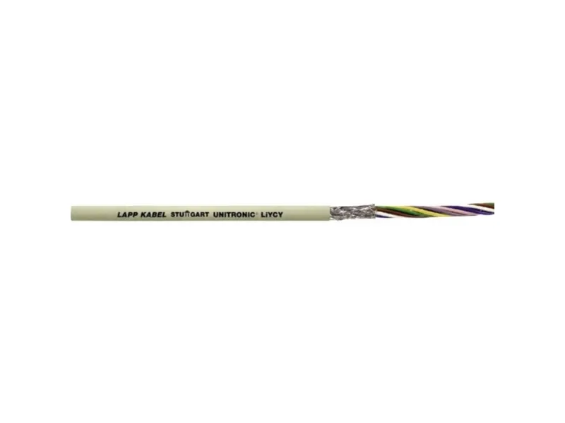 LAPP 34704/100 Datakabel UNITRONIC LIYCY 4 x 0.75 mm² Grå 100 m