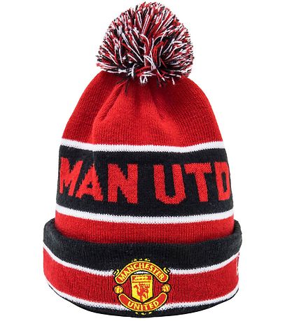 New Era Mütze - Strick - Manchester United - Rot/Schwarz