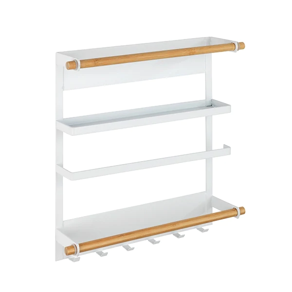 Étagère de cuisine magnétique blanche Wenko by Maximex