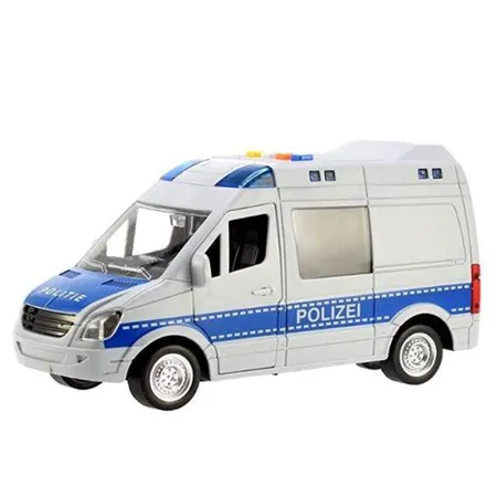 Toi-Toys Polizei Bus mit Licht und Sound