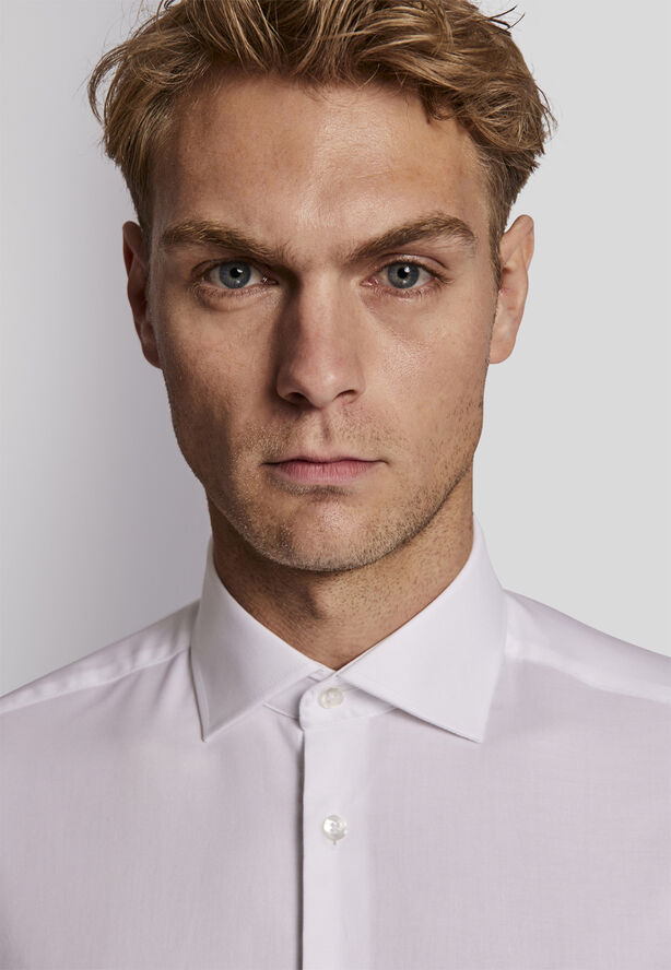 Bruun & Stengade BS Begovic Modern Fit Shirt Hvid