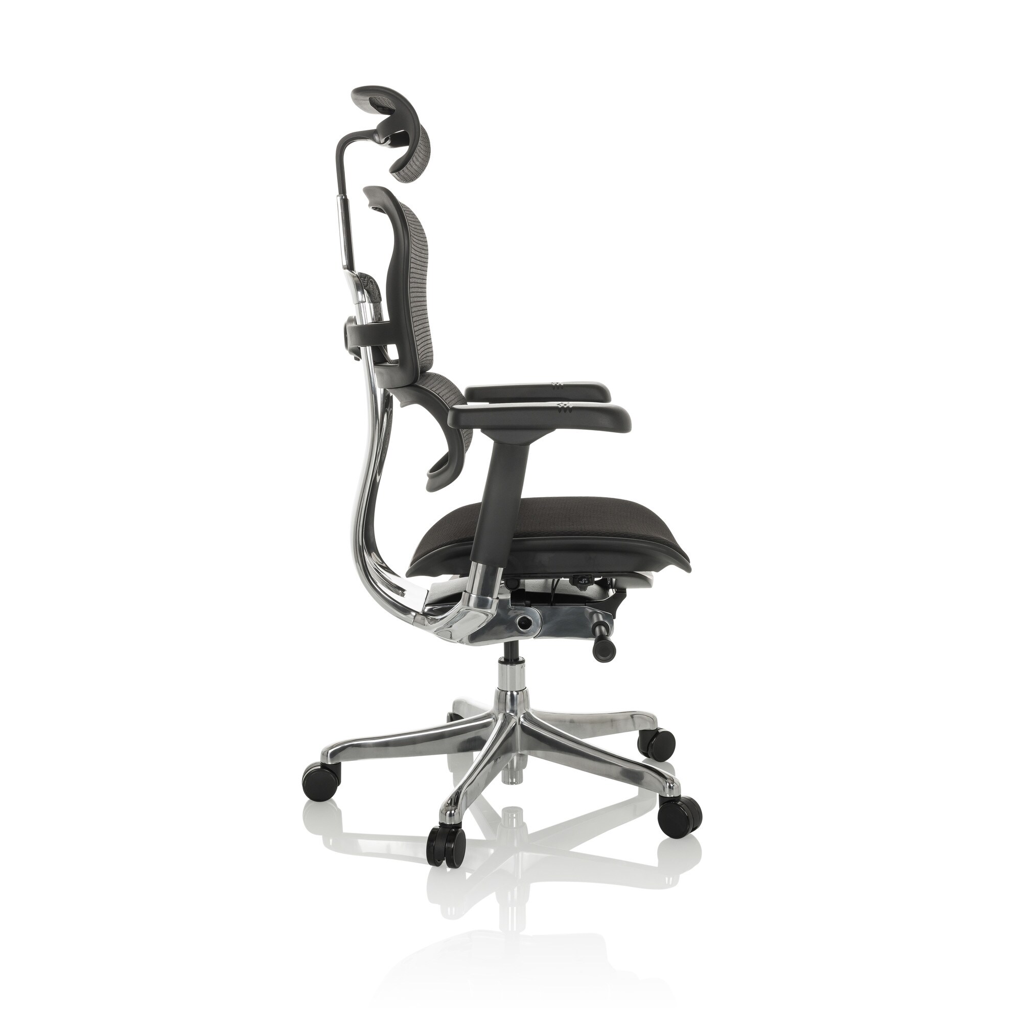 Luxus Chefsessel ERGOHUMAN GEN2 Stoff/Netzstoff mit Armlehnen (höhenverstellbar) hjh OFFICE