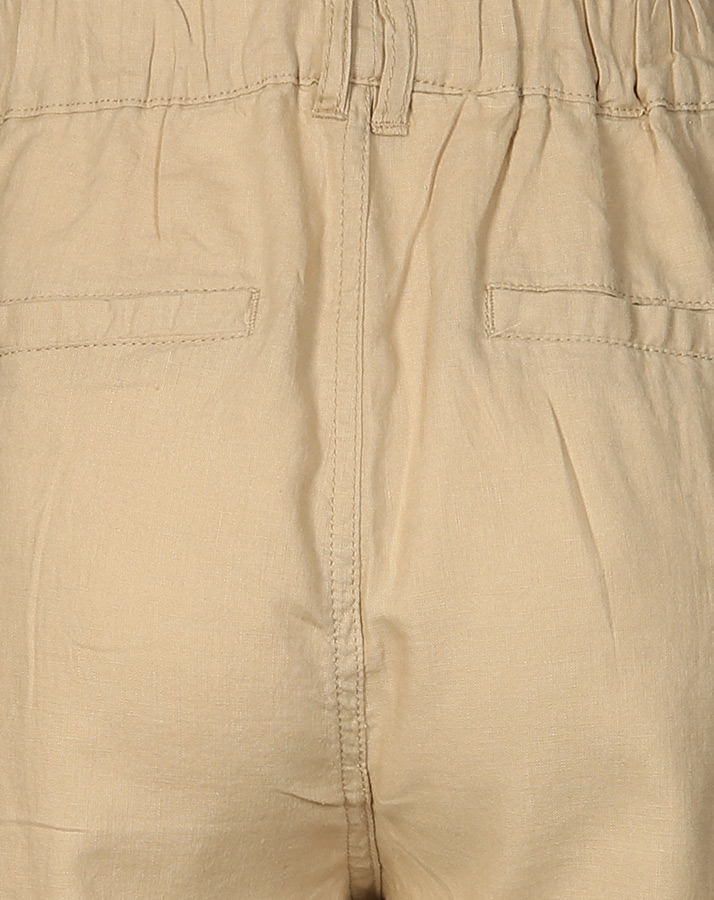 Bermudas NKMHORSE mit Leinen in beige