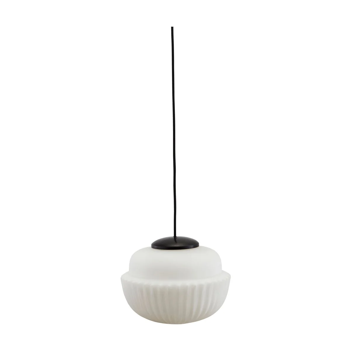 House Doctor  Acorn lampe, hvid - H21,5xØ29 cm