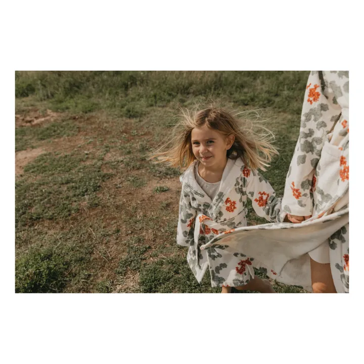 garbo&friends Peignoir enfant Pelargonium | Vert