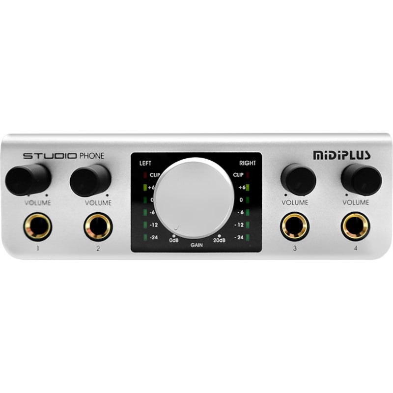 Midiplus Studio Phone 4-kanaals hoofdtelefoonversterker