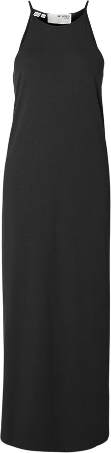 Selected Femme SLFANOLA SL ANKLE DRESS Sort