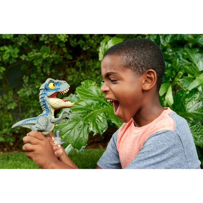 Jurassic World - Wild Roar - Velociraptor - Blue