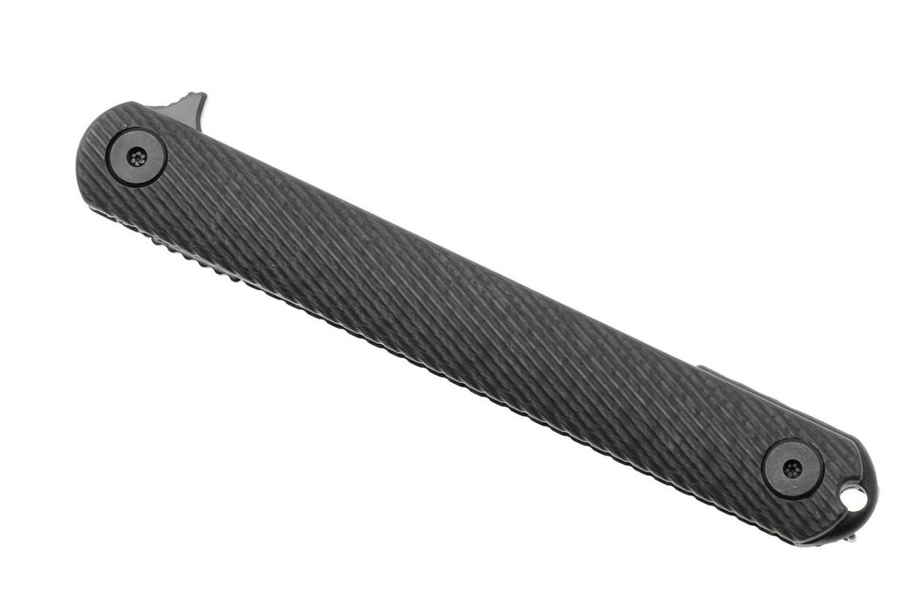 Spartan Blades Nemec Folder SFBL12CF Black PVD CPM S35VN, Carbon Fiber, zakmes, Ondřej Němec design