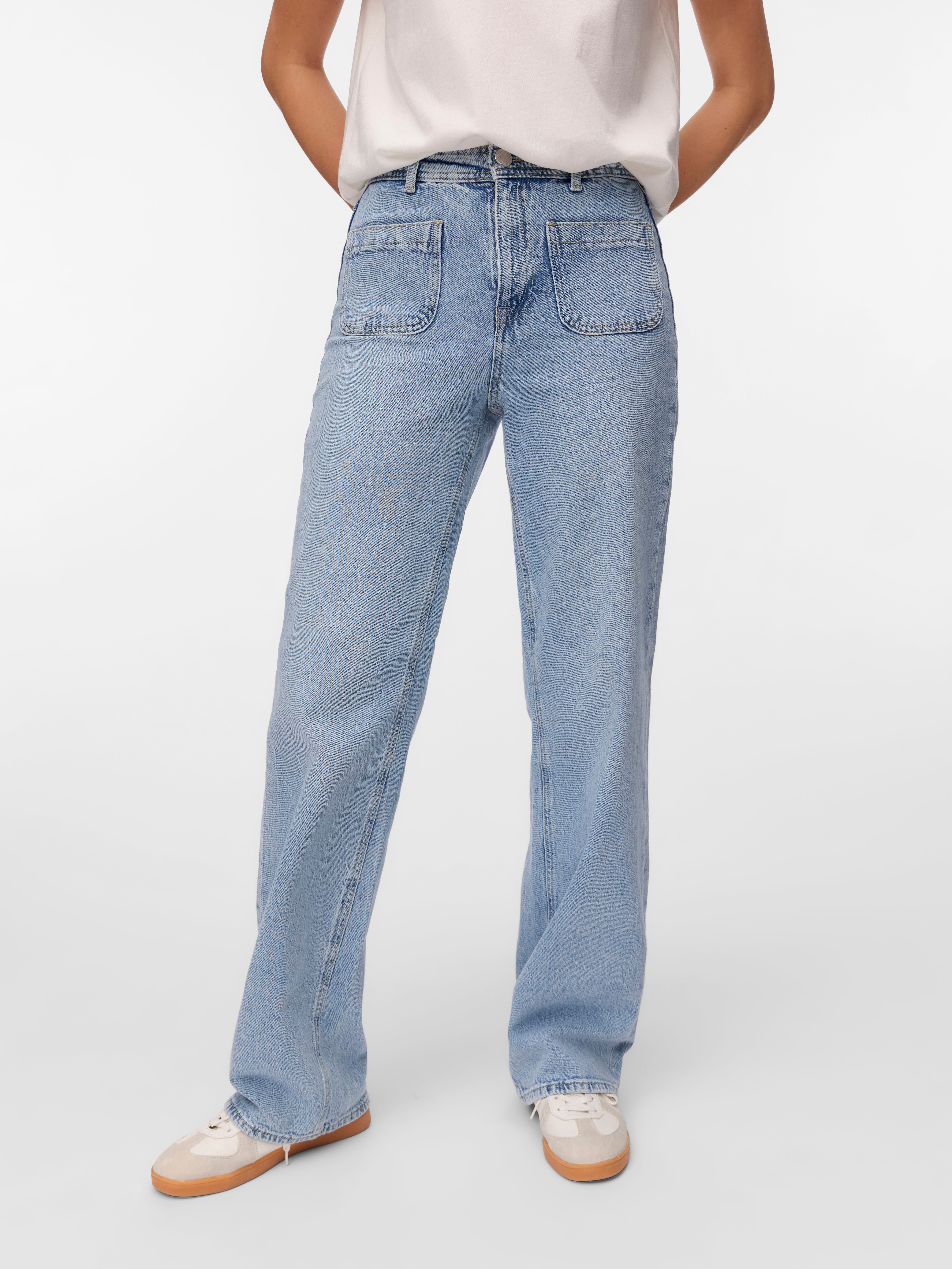 VMTESSA High rise Wide leg fit Jeans