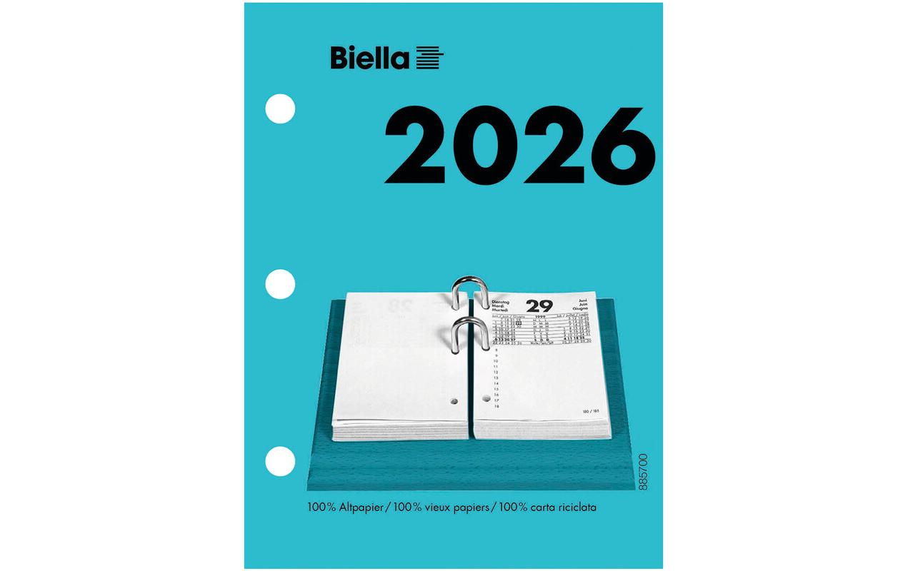 Taschenkalender Umlegeblock gelocht, klein, 1 Tag pro SeiteTageskalender