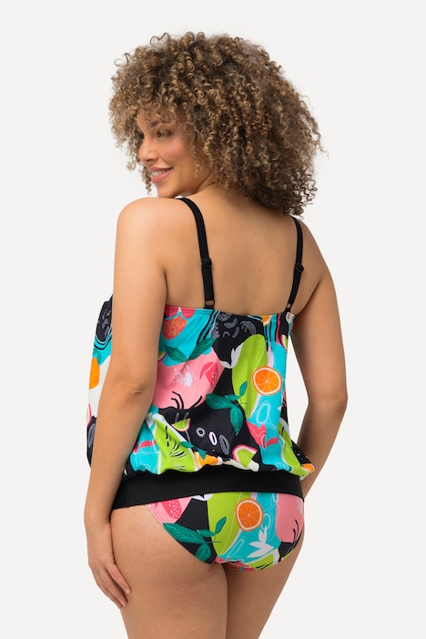 Tankini, Früchte, Softcups, Träger verstellbar