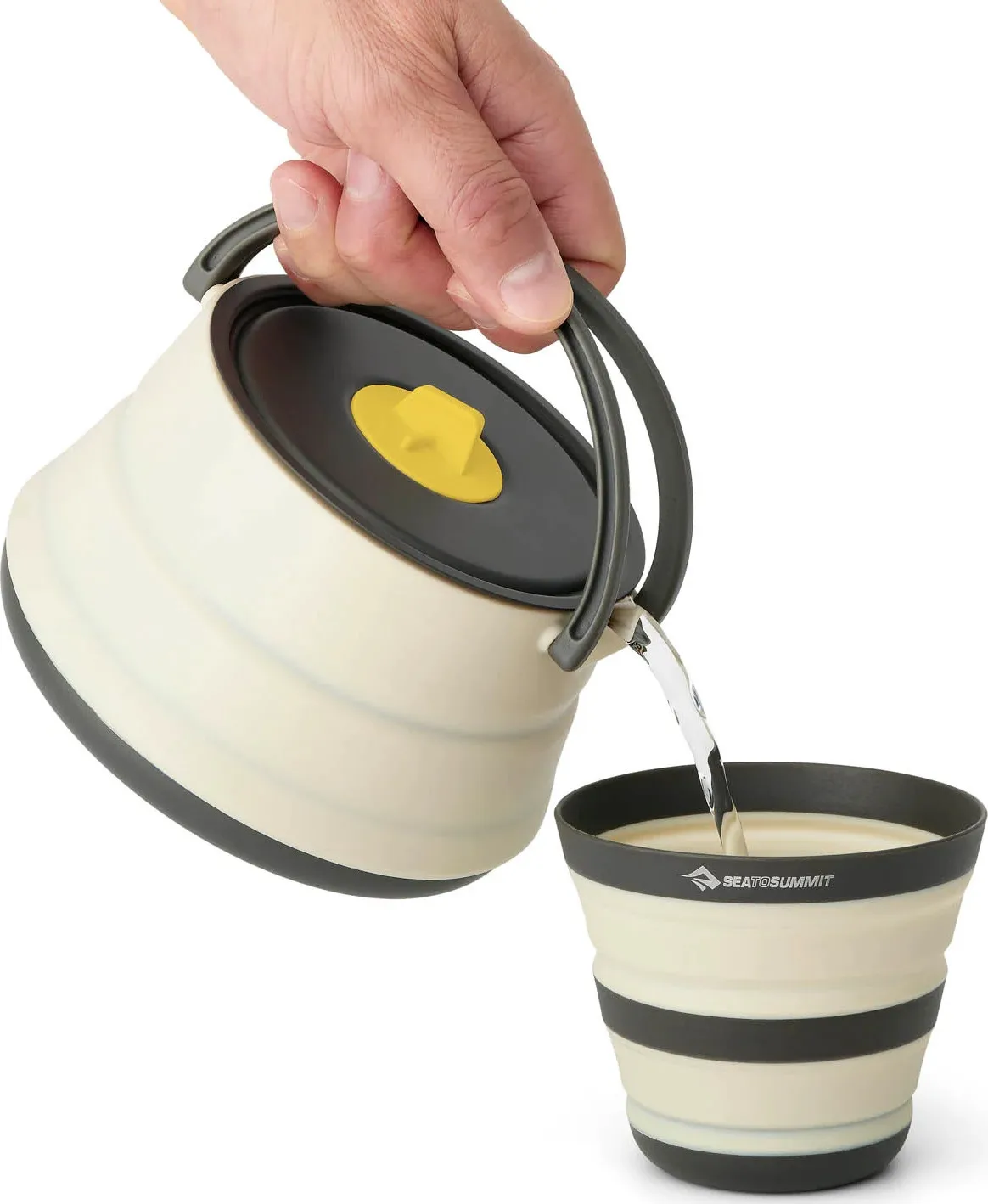 Sea To Summit Frontier UL Collapsible Kettle 1.1 L Bone White