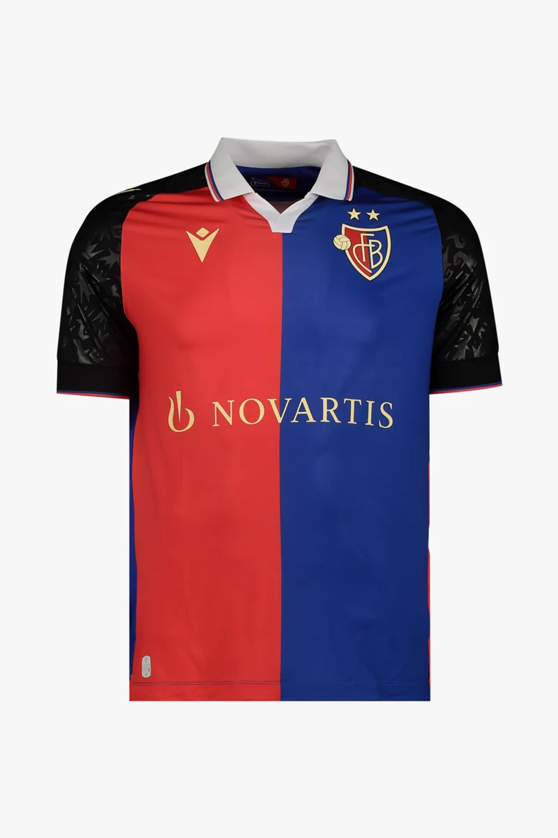 Macron FC Basel Home Replica Herren Fussballtrikot 2324