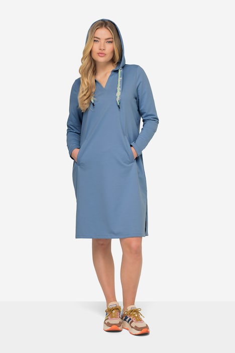 Sweatkleid, Kapuze, OEKO-TEX