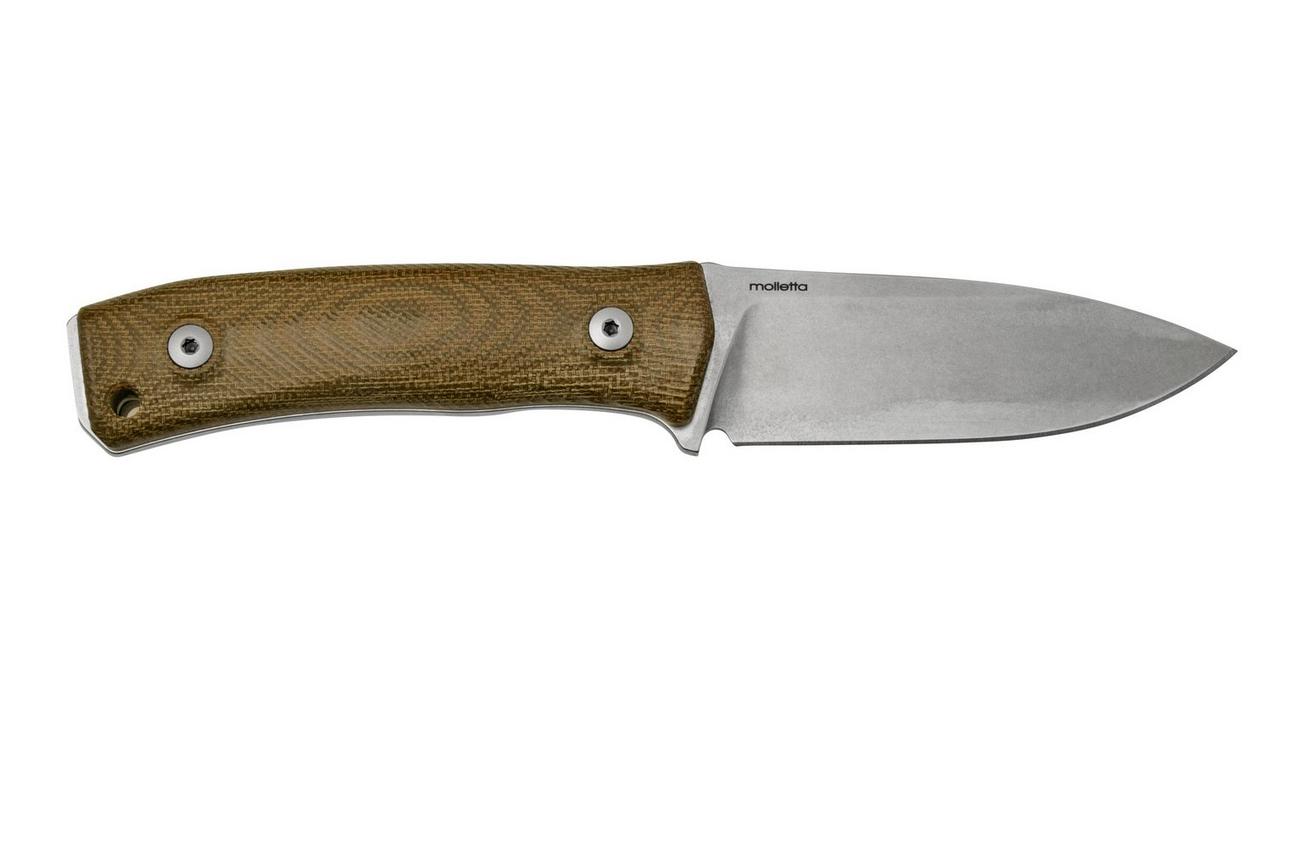 LionSteel M4 Green Micarta MagnaCut M4-MC-CVG, Knivesandtools Exclusive, vaststaand mes