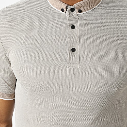 Polo Manches Courtes 1025 Beige