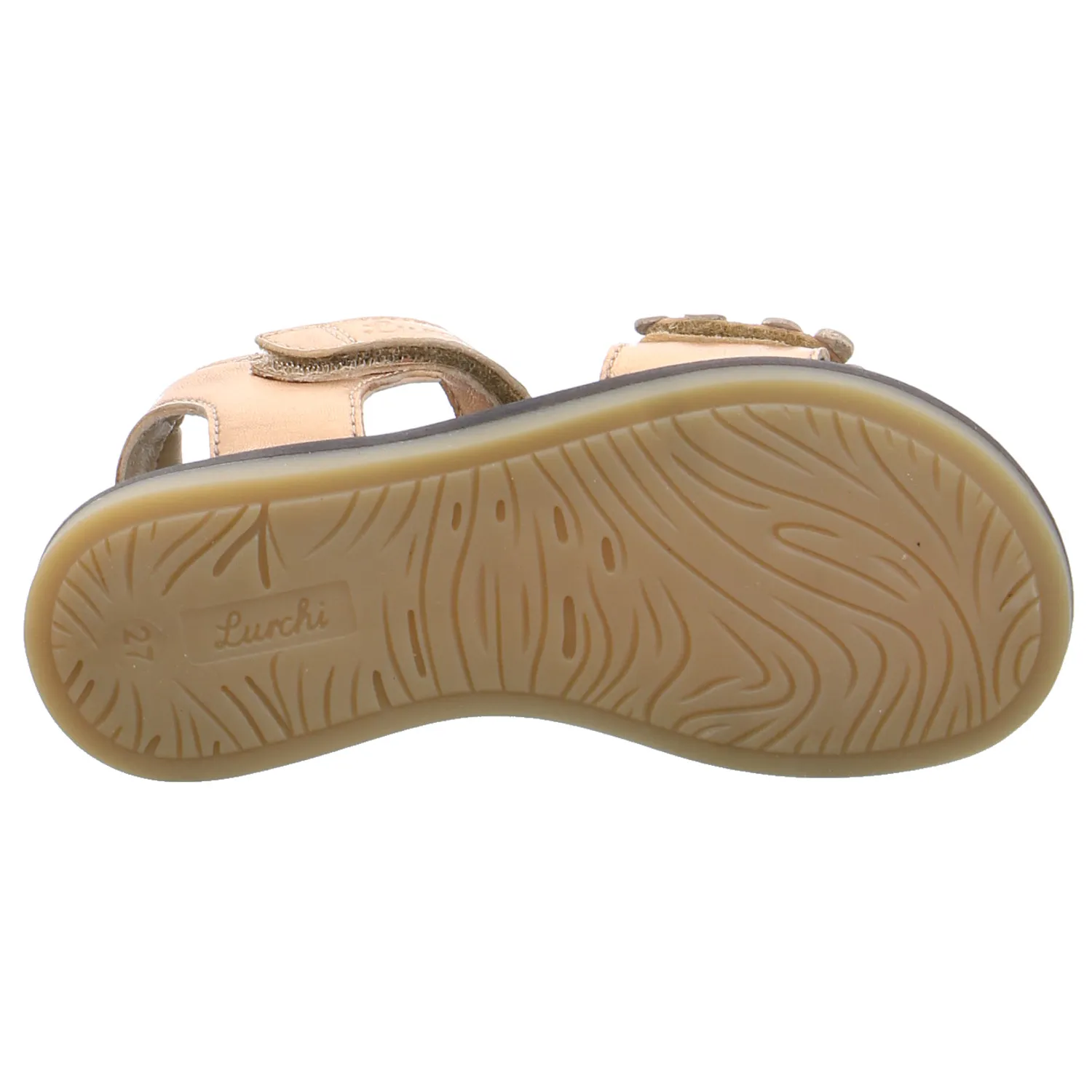 LURCHI Kleinkinder-Sandale Bronze Leder  Mädchentraum