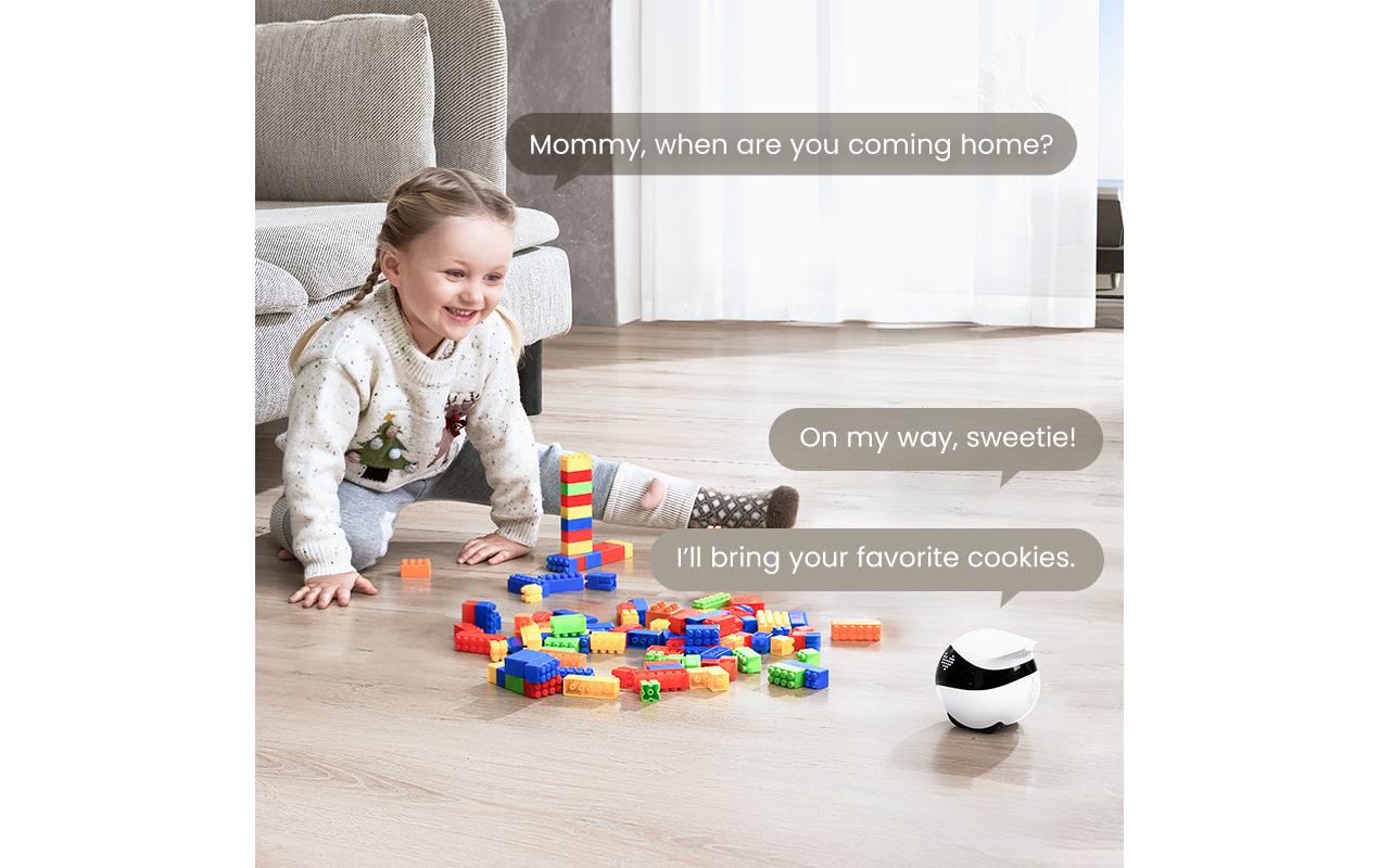 Ebo Air 2 2k Cam Blau<br>Mobile Überwachungskamera mit AI Smart Tracking Technologie und Nachtsicht