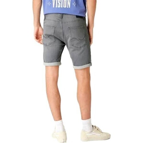 Jack & Jones - PANTALON CORTO HOMBRE12223680 Gris