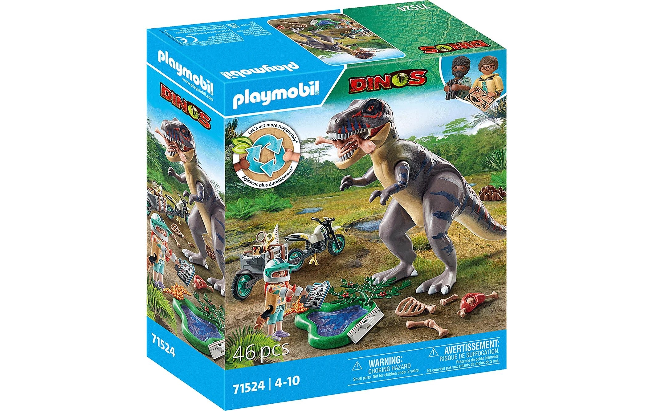 Playmobil® Spielbausteine »Dinos T-Rex-Spurensuche 71524«