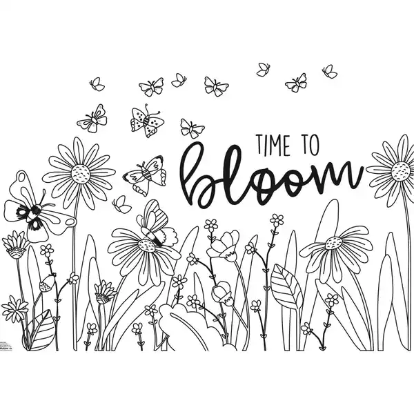 Fensterbilder Vorlagen BLOOM & GROW