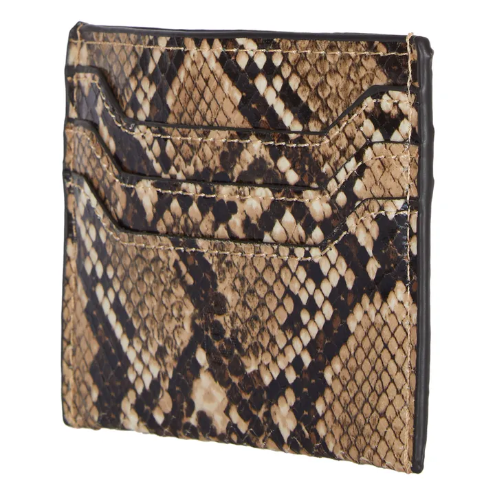 Becksöndergaard Porte Carte Naga Façon Serpent | Beige