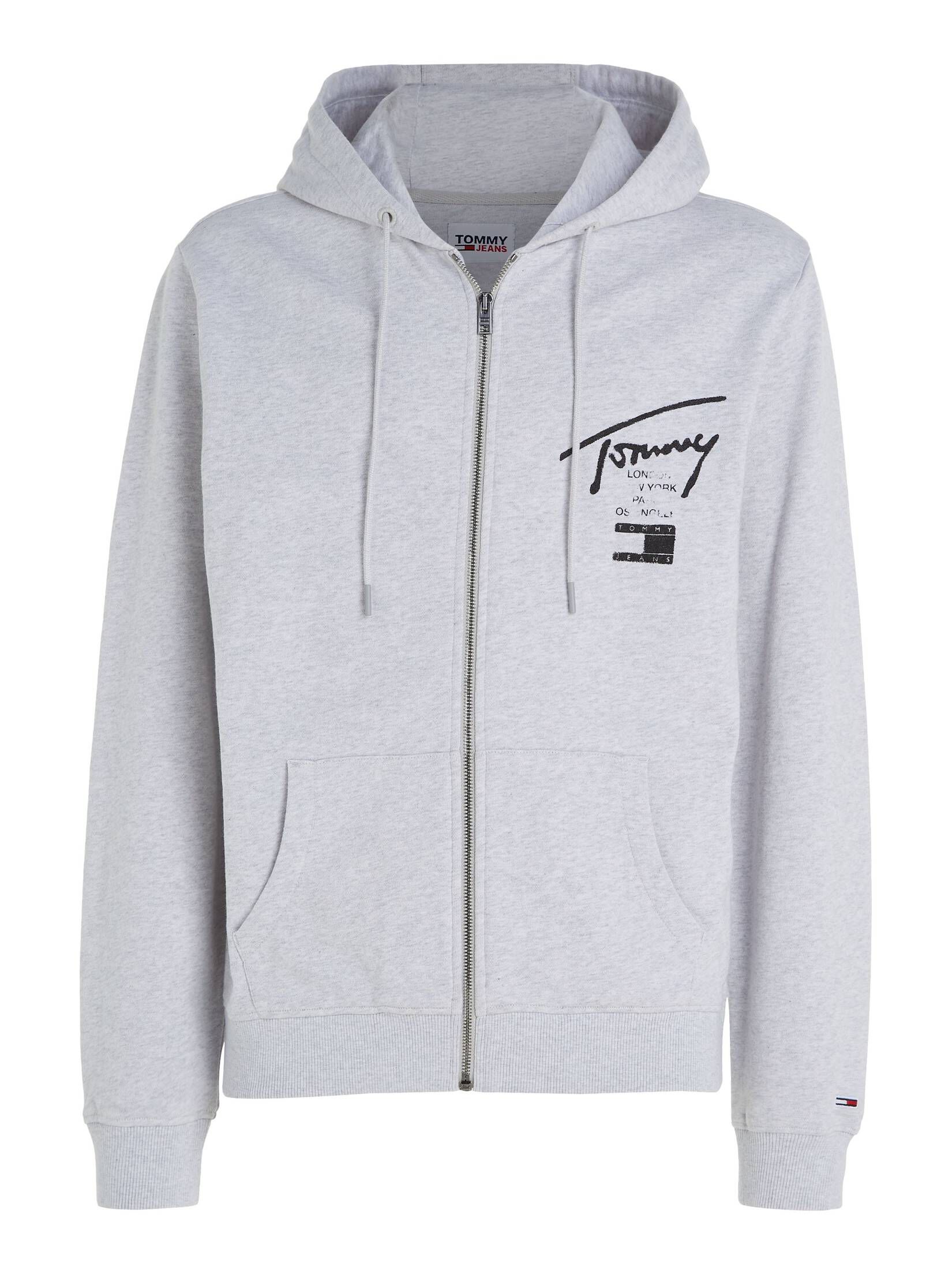 Tommy Jeans| Herren Sweatjacke mit Kapuze TJM SPRAY PAINT