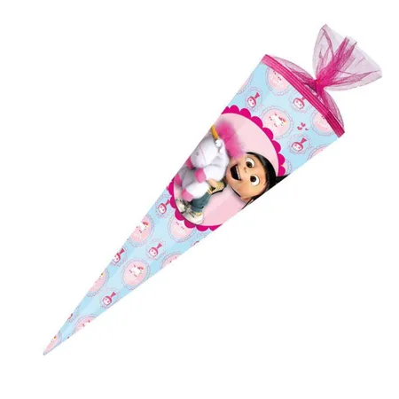Nestler Schultüte Agnes loves, 85 cm eckig, Tüll