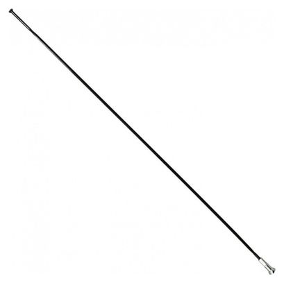RAYON INOX NOIR PLAT 2mm L 258mm SAPIM TETE DROITE AVEC ECROUS (VENDU A L'UNITE)