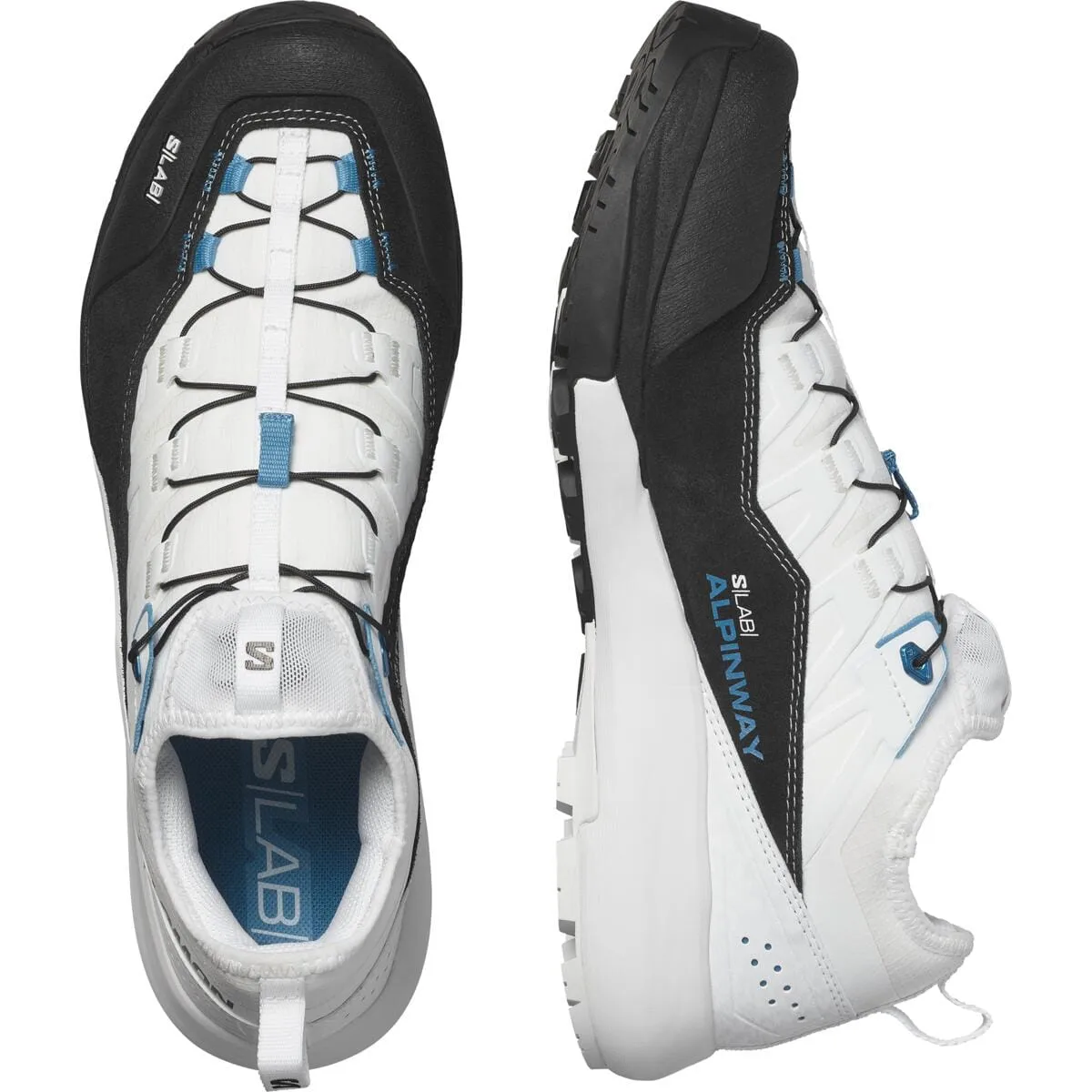 Salomon Unisex S/Lab Alpinway White/Black/Transcend Blue