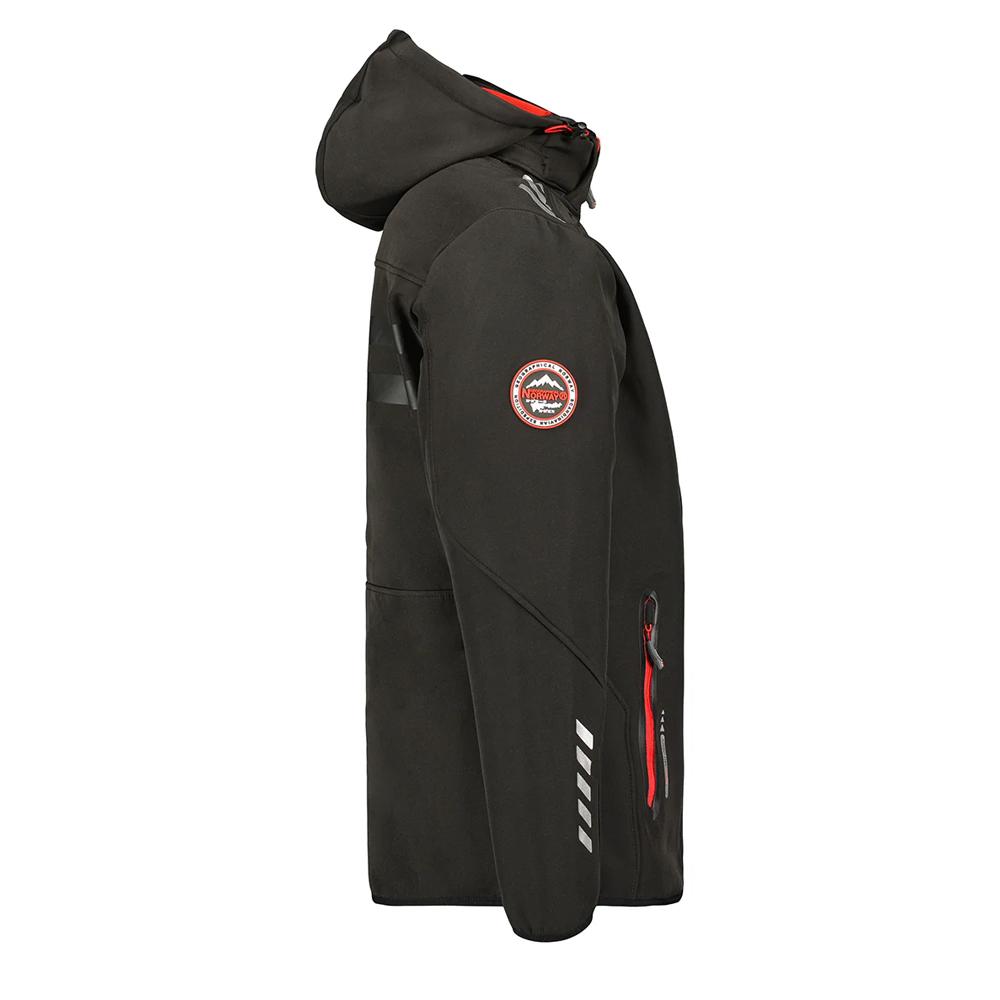 Geographical Norway Parka Softshell Noir/Rouge Homme Geographical Norway Royaute WW1973H