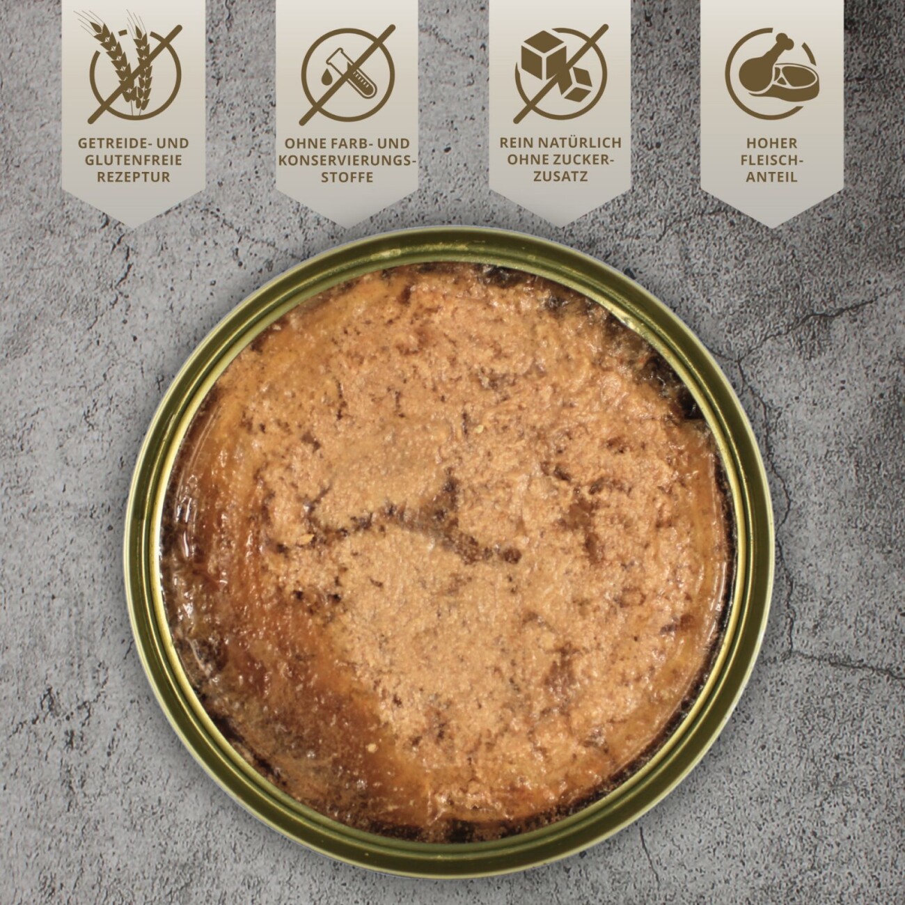 Lyra Pet Lecker.Pet Leo's Saftige Fleischmahlzeit mit Pute & Gemüse Katzenfutter Nassfutter 6x400 g