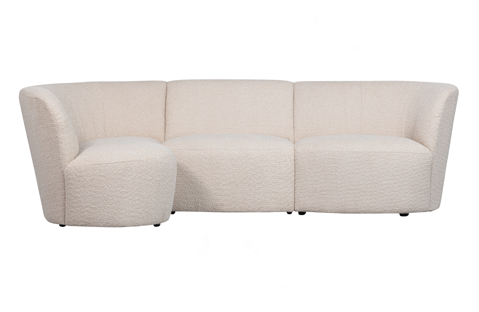 WOOOD Exclusive chaise longue element links Coco Coco chaise longue element links - creme