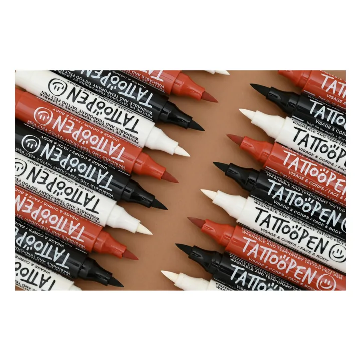 Nailmatic Kids Feutre de tatouage temporaire Tattoopen | Blanc