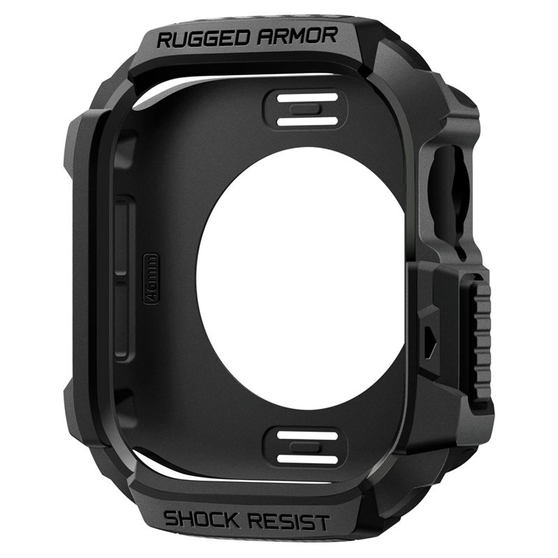 Apple Watch (46mm) Rugged Armor 2 Case Bumper (ACS10499) - Schwarz