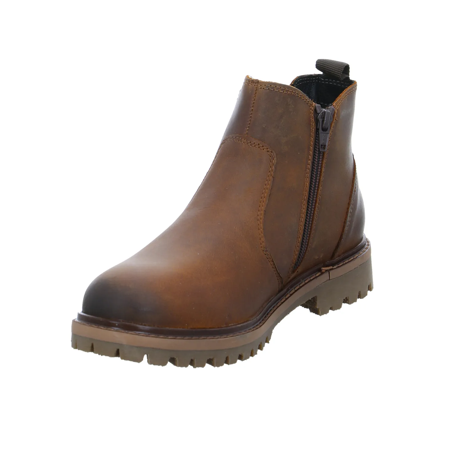 Herbst- Winterstiefel Braun Leder