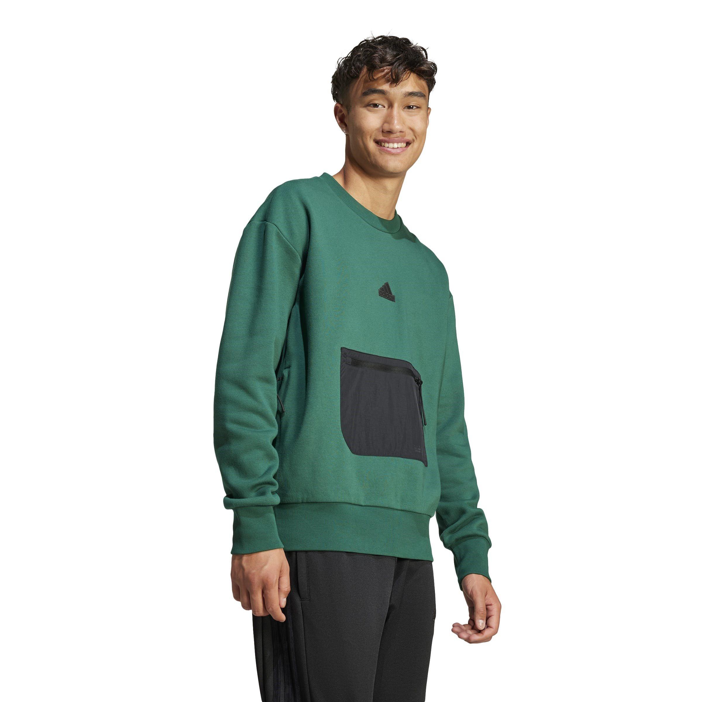 adidas City Escape Fleece Sweatshirt Mens