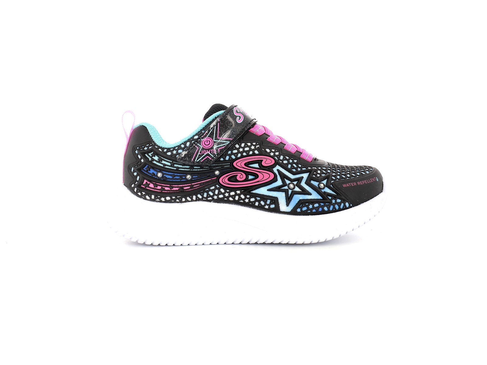 Skechers-JUMPSTERS WISHFUL STAR Synthétique Bleu Rose