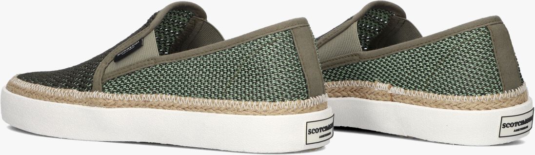 SCOTCH & SODA groene scotch & soda instappers izomi slip on shoe
