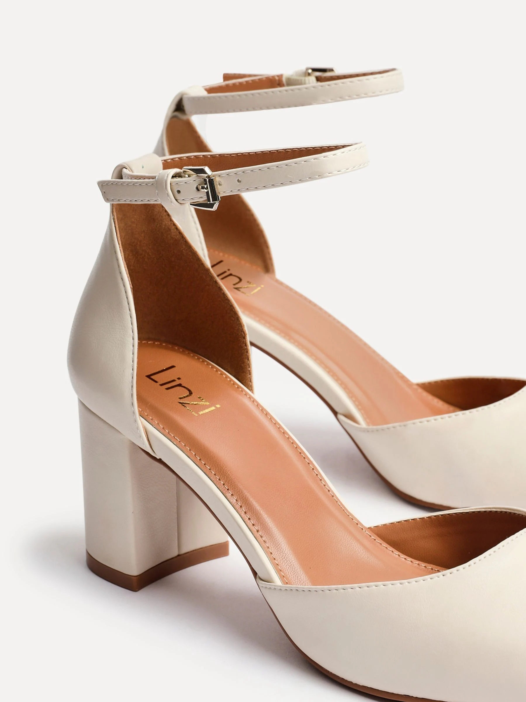 Natuurlijk - Linzi Sydney Square Toe Court Heels