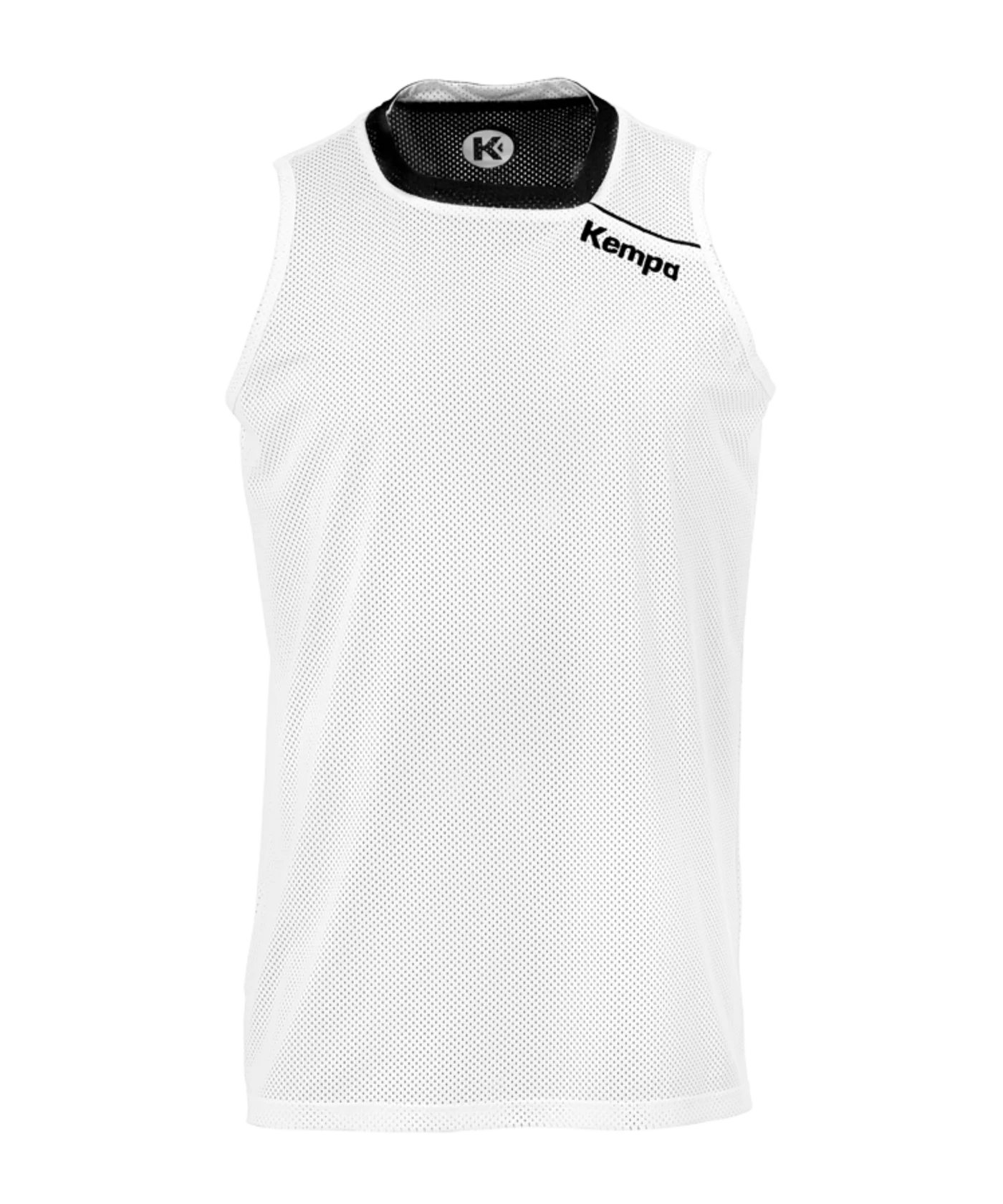 Kempa Reversible Tank Top Kids Schwarz Weiss F01