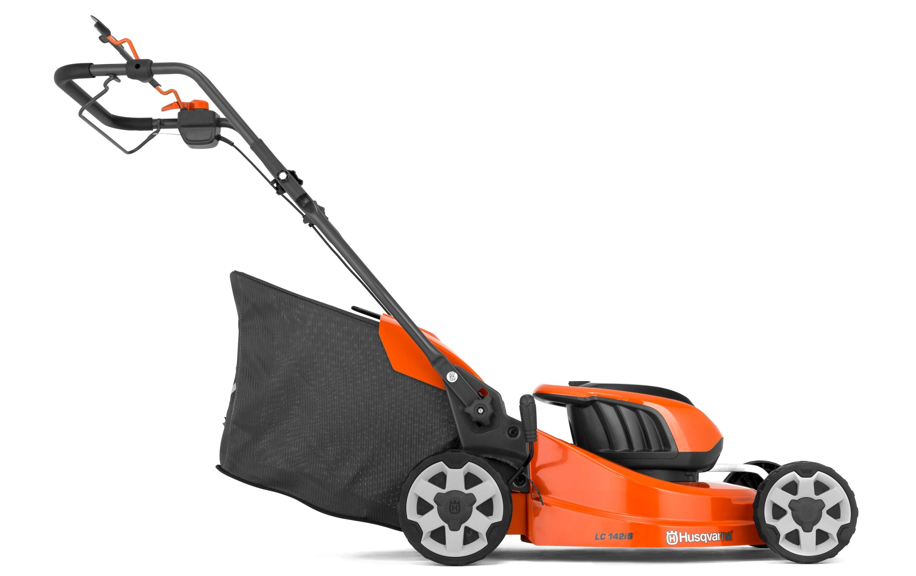 Akku-Rasenmäher LC 142iS Kit, 2 x 4.0 Ah<br>Batteriebetriebener Mäher mit 1 Gang Radantrieb