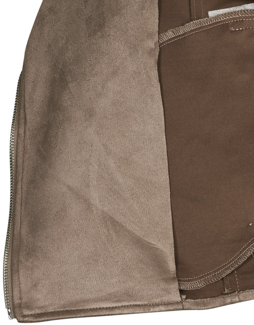 Vero Moda - VMJOSE AW23 SHORT FAUX SUEDE JACKET NOOS - Marron